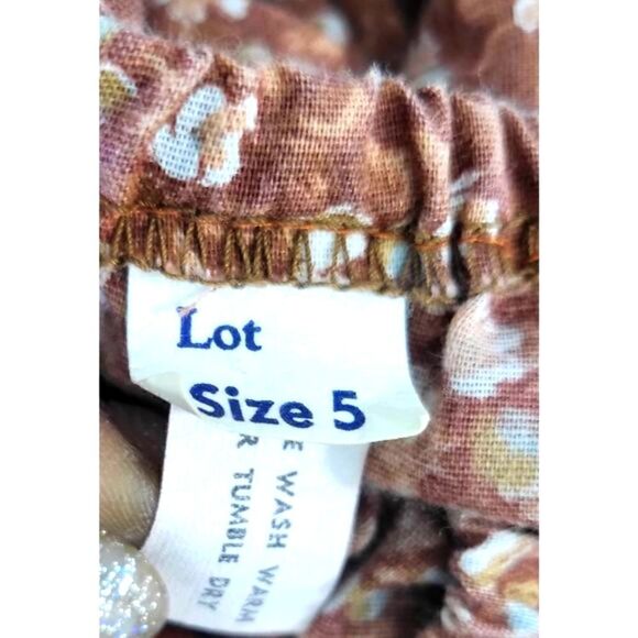 Vintage 2 pc flowery dress - Picture 3 of 6